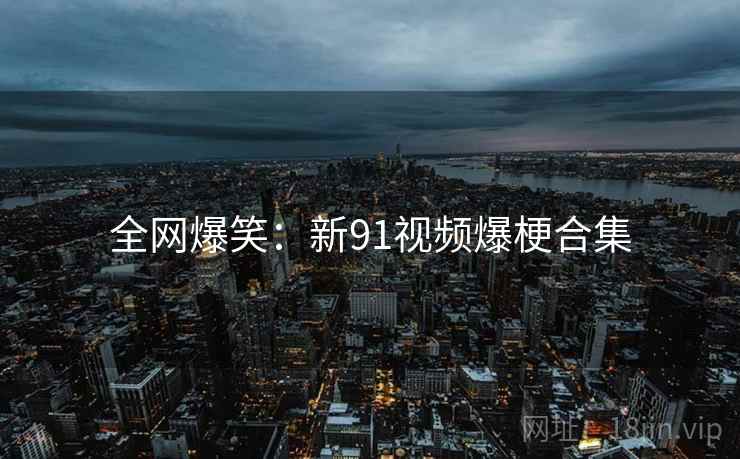 全网爆笑：新91视频爆梗合集