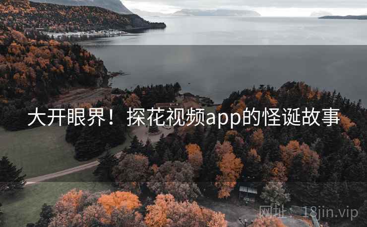 大开眼界！探花视频app的怪诞故事