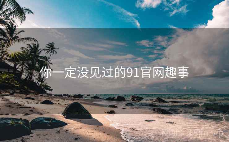 你一定没见过的91官网趣事